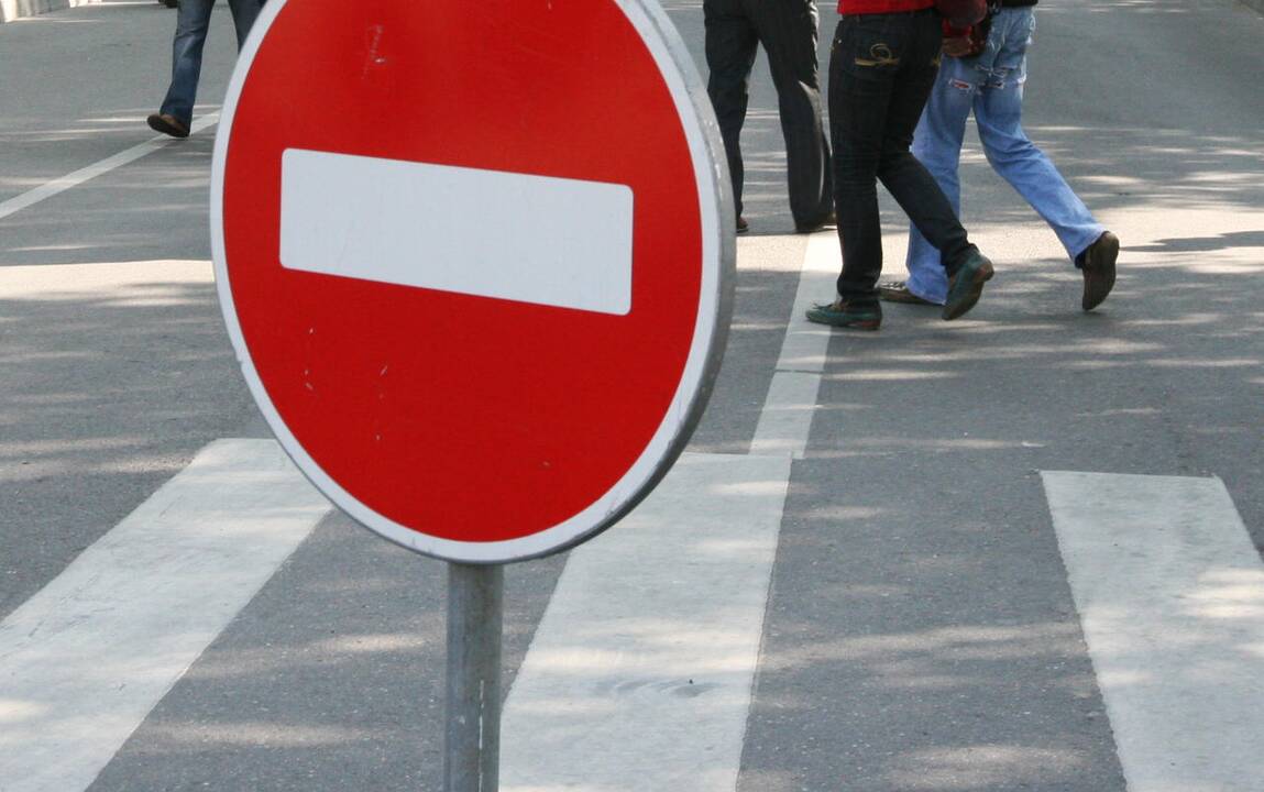 Sekmadienį Kauno centre – eismo pokyčiai