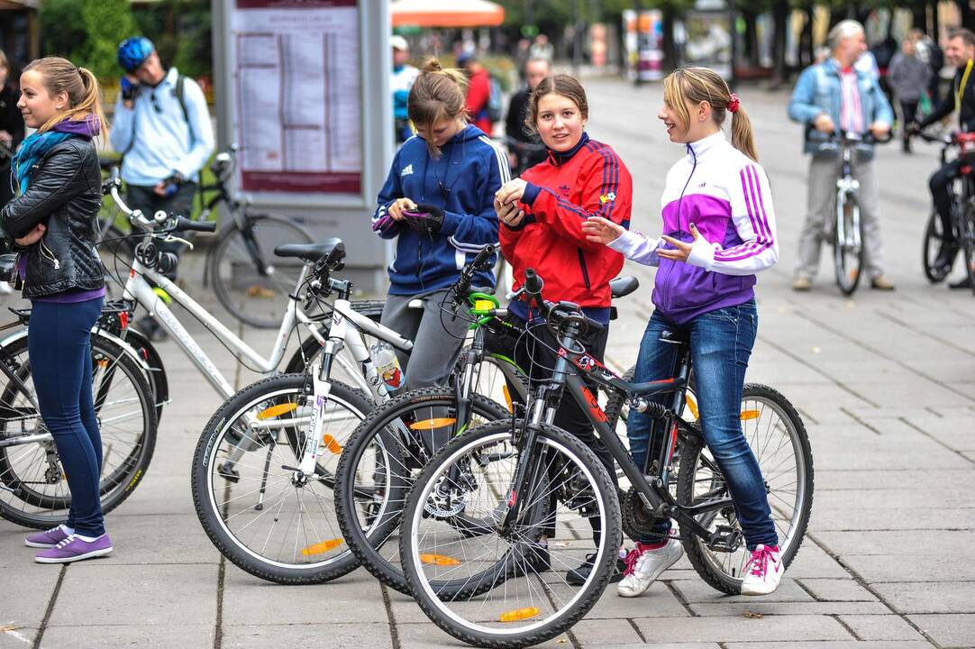 Aštuntasis Kauno dviratininkų paradas – jau šį pirmadienį