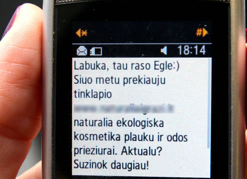 SMS reklamomis atakuojami kauniečiai: niekas neklausė, ar jas norime gauti