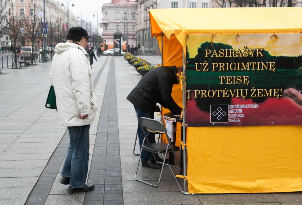 Referendumo organizatoriai pasispendė spąstus