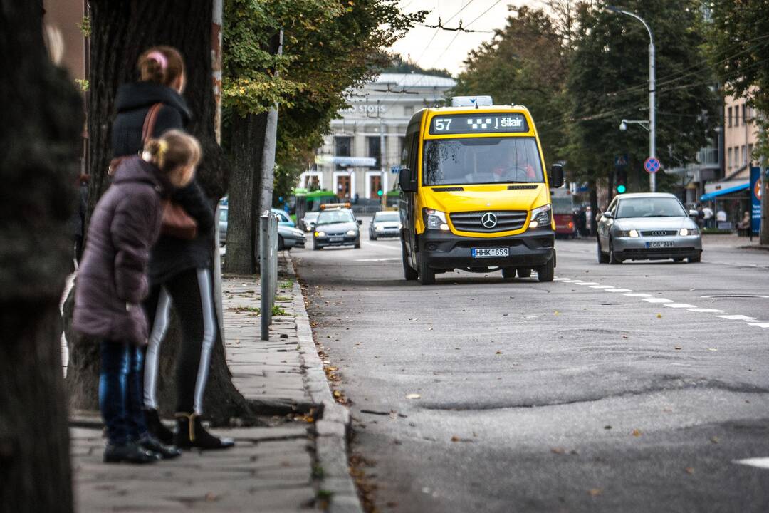 Per rytinį piką Kaune kursuos greitieji autobusai