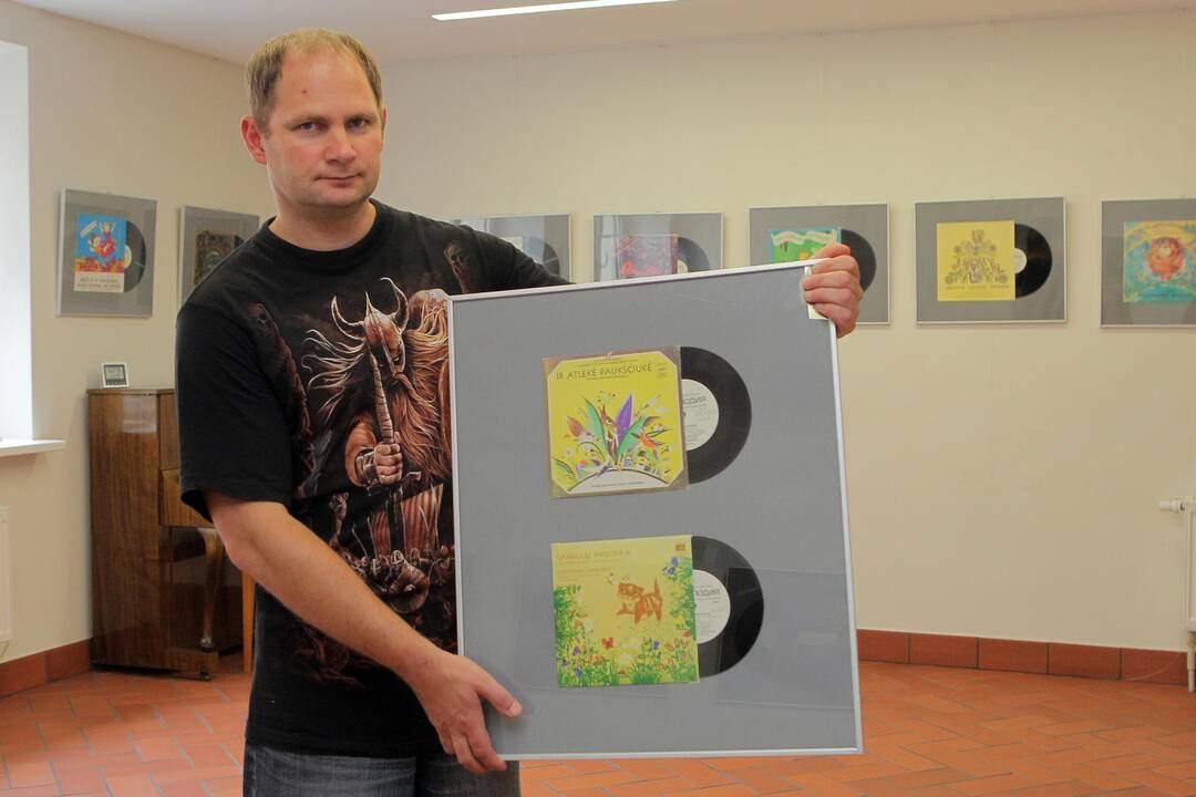 A.Balčiūnas užsibrėžė savo kolekcijoje sukaupti visas vinilines plokšteles su lietuviškai įgarsintomis pasakomis.