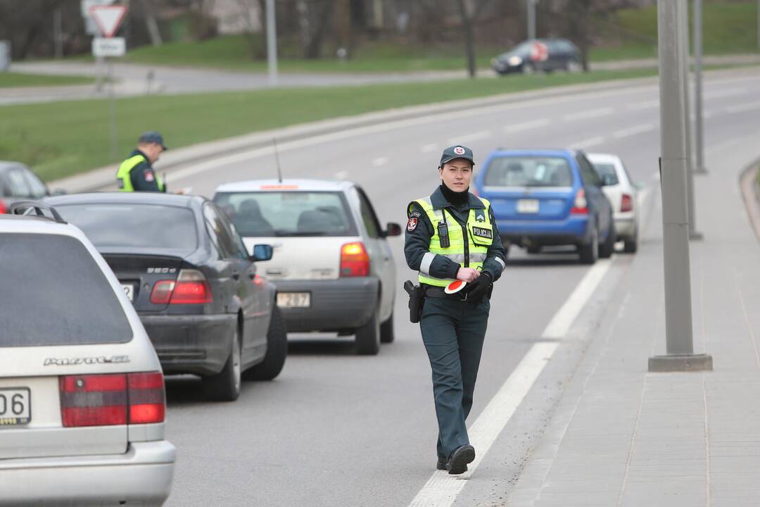 Vilniuje per valandą nustatyti 537 greitį viršiję vairuotojai