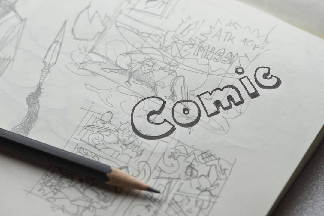 Dailininkė: kurti komiksus gali ir tie, kurie nemoka gerai piešti