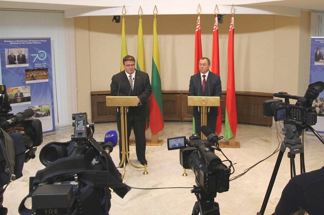 Baltarusijos ministras absurdiškais pavadino JAV generolo įspėjimus