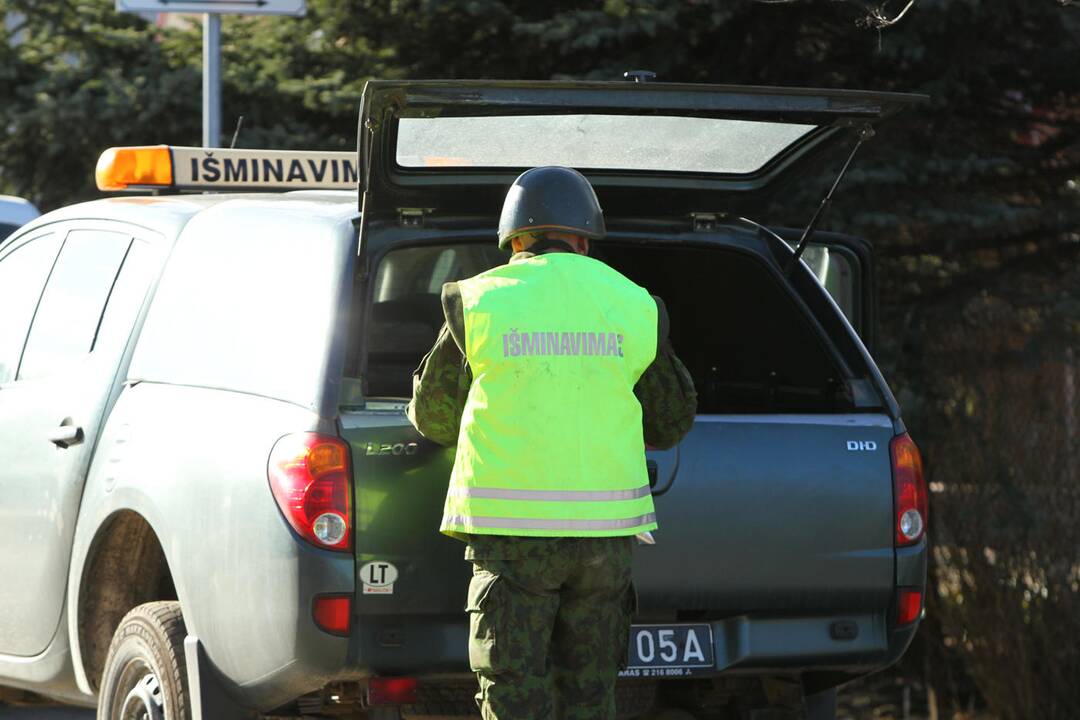 Sprogmuo Suvalkiečių gatvėje
