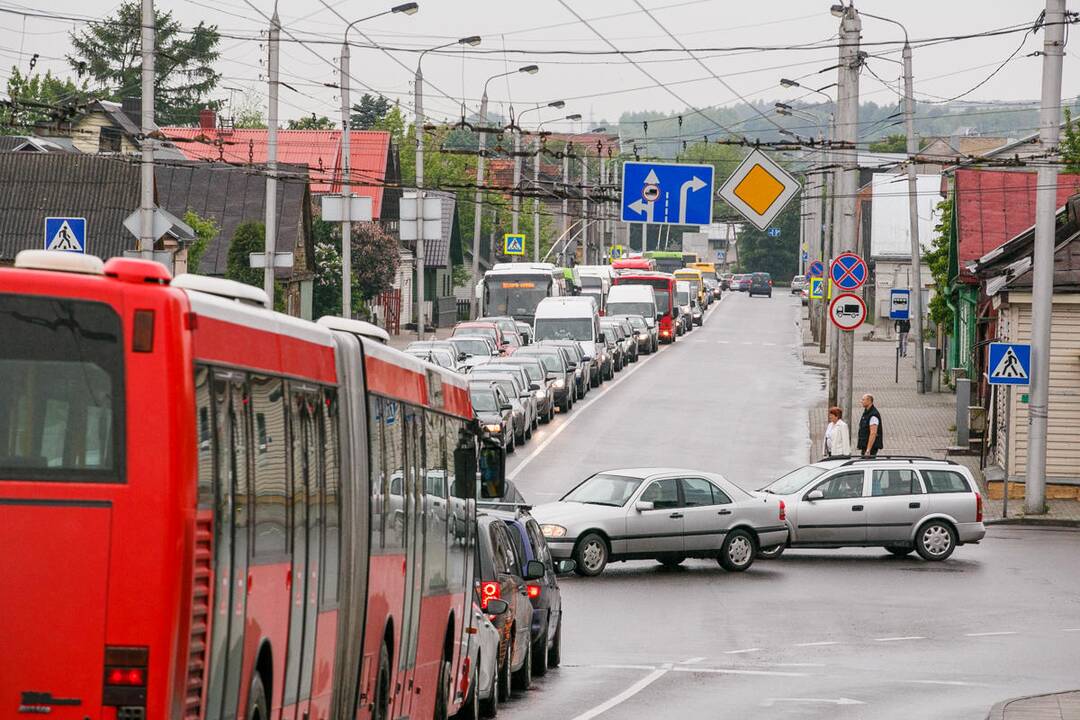 Spūstys prie Petro Vileišio tilto