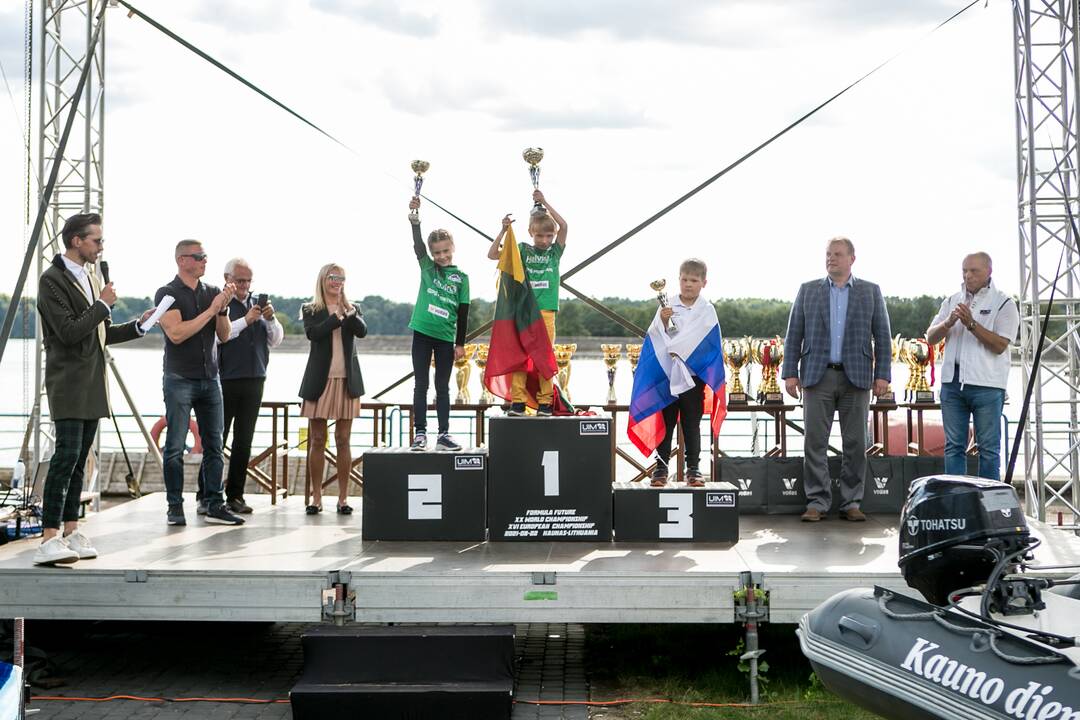 „Formula Future“ Europos ir Pasaulio čempionato apdovanojimai