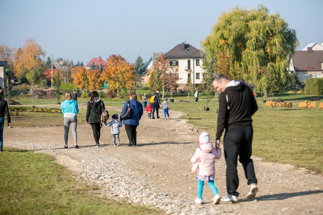 Šventė Garliavos Šimtmečio parke