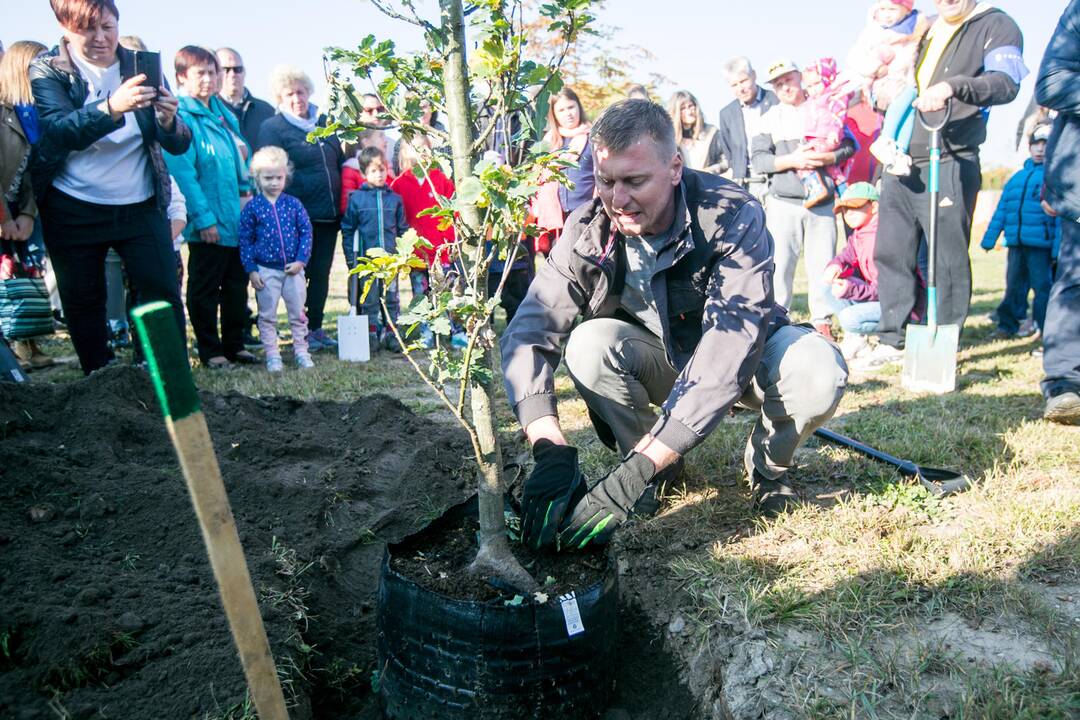 Šventė Garliavos Šimtmečio parke