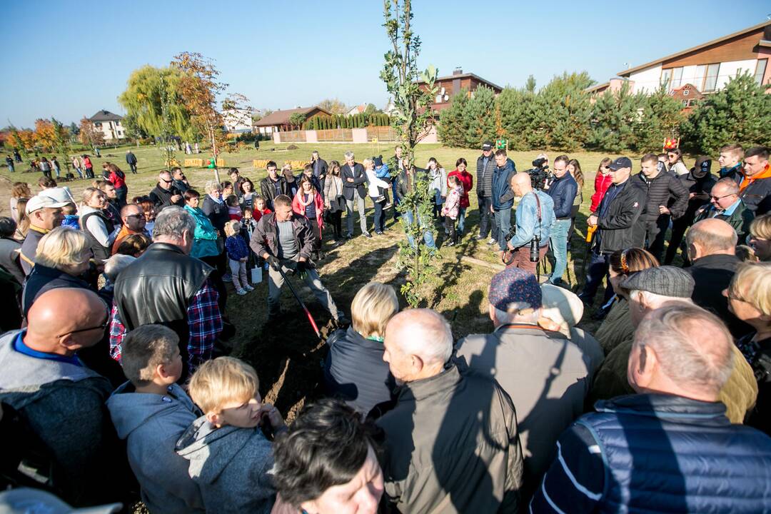 Šventė Garliavos Šimtmečio parke