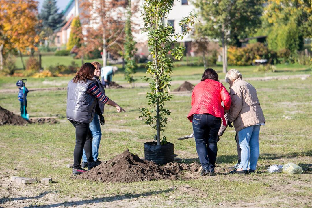 Šventė Garliavos Šimtmečio parke