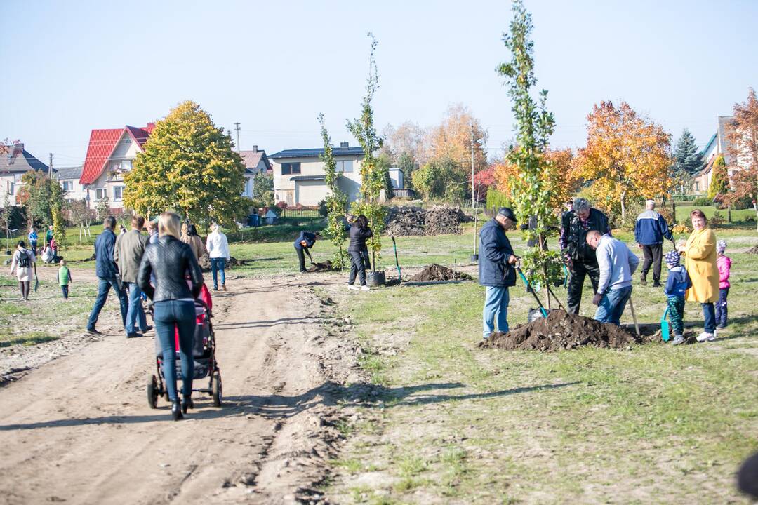Šventė Garliavos Šimtmečio parke