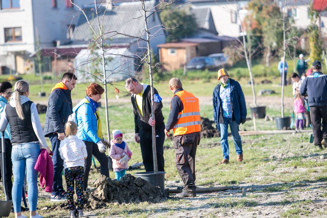 Šventė Garliavos Šimtmečio parke