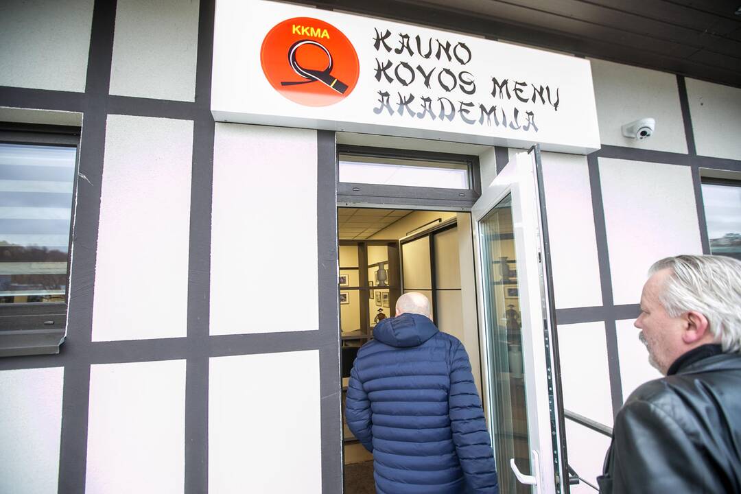 Atidaryta "Kauno kovos menų akademija" 