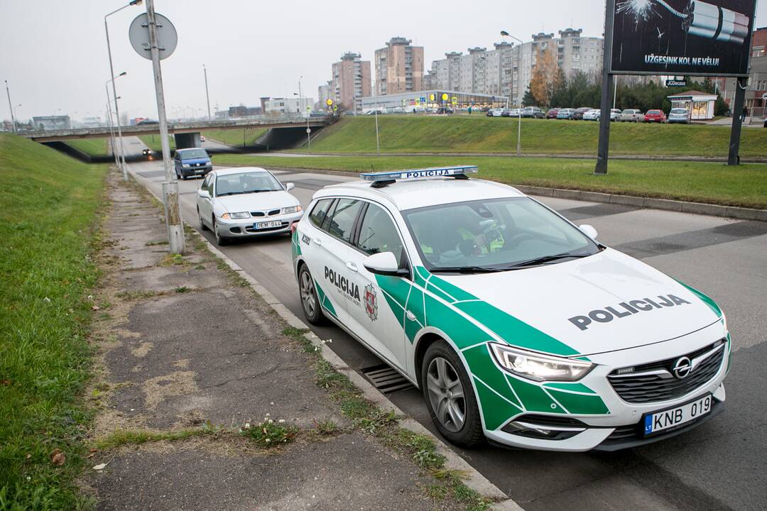 Greičio kontrolės reidas Kaune