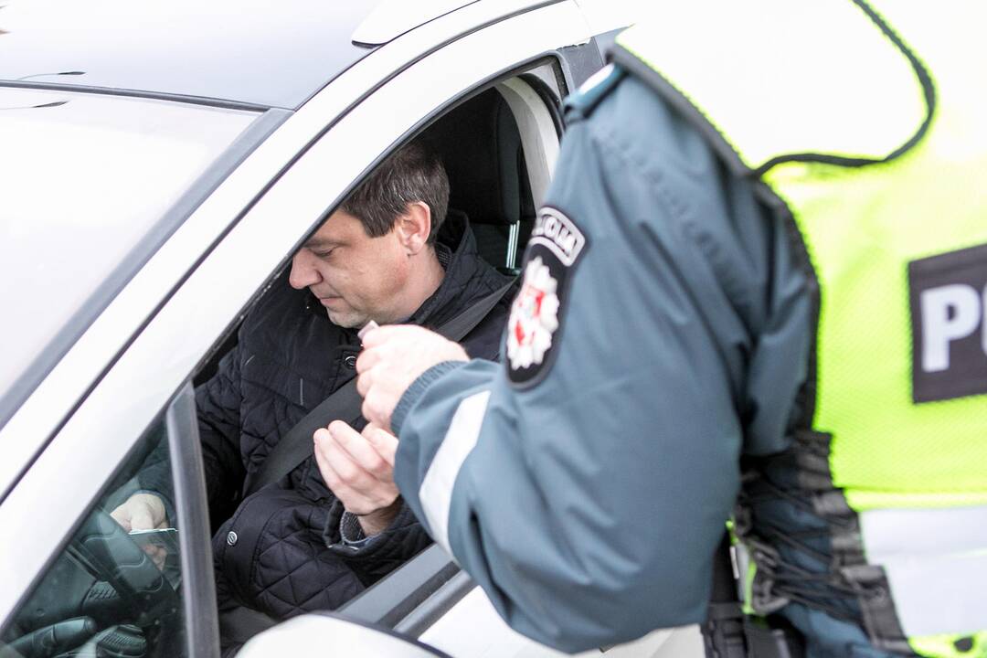 Greičio kontrolės reidas Kaune