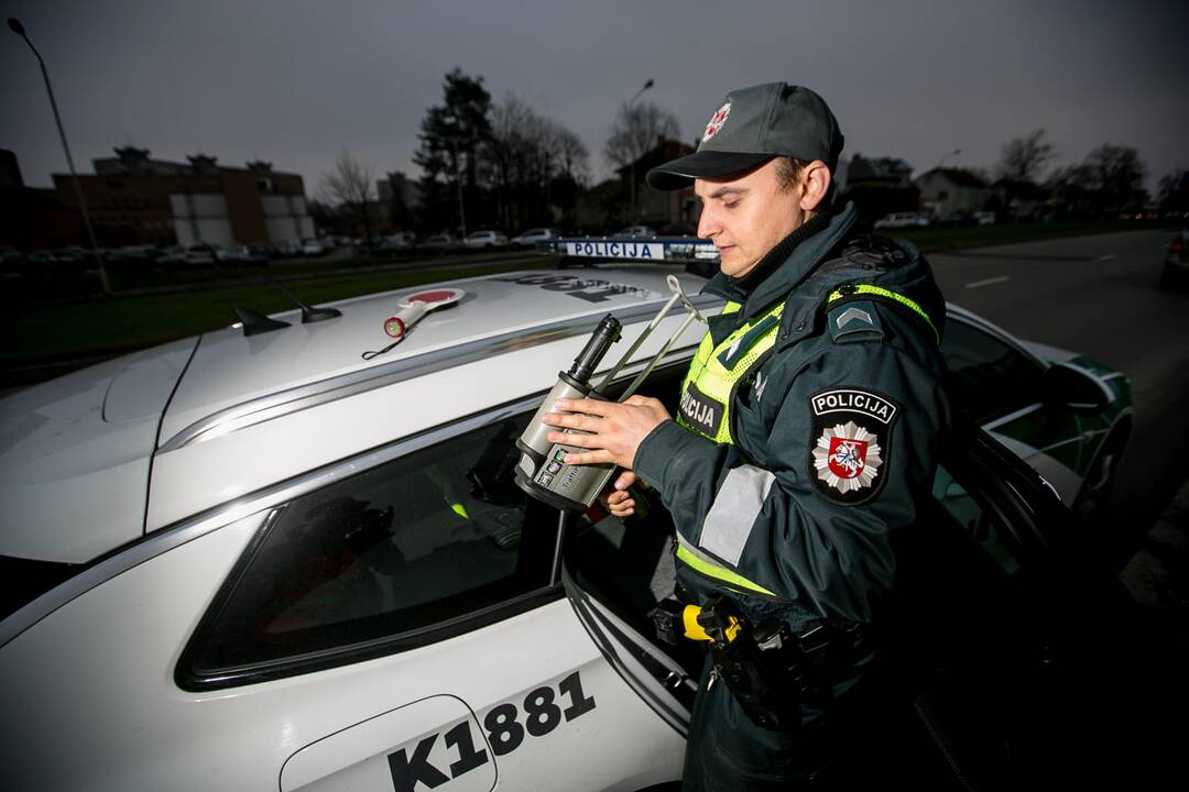 Greičio kontrolės reidas Kaune