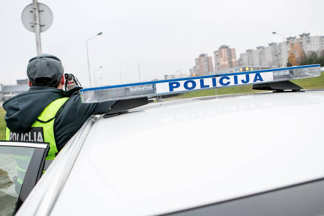 Greičio kontrolės reidas Kaune