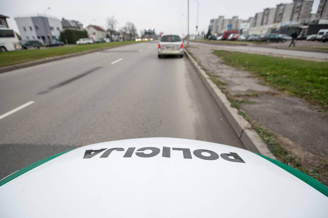 Greičio kontrolės reidas Kaune