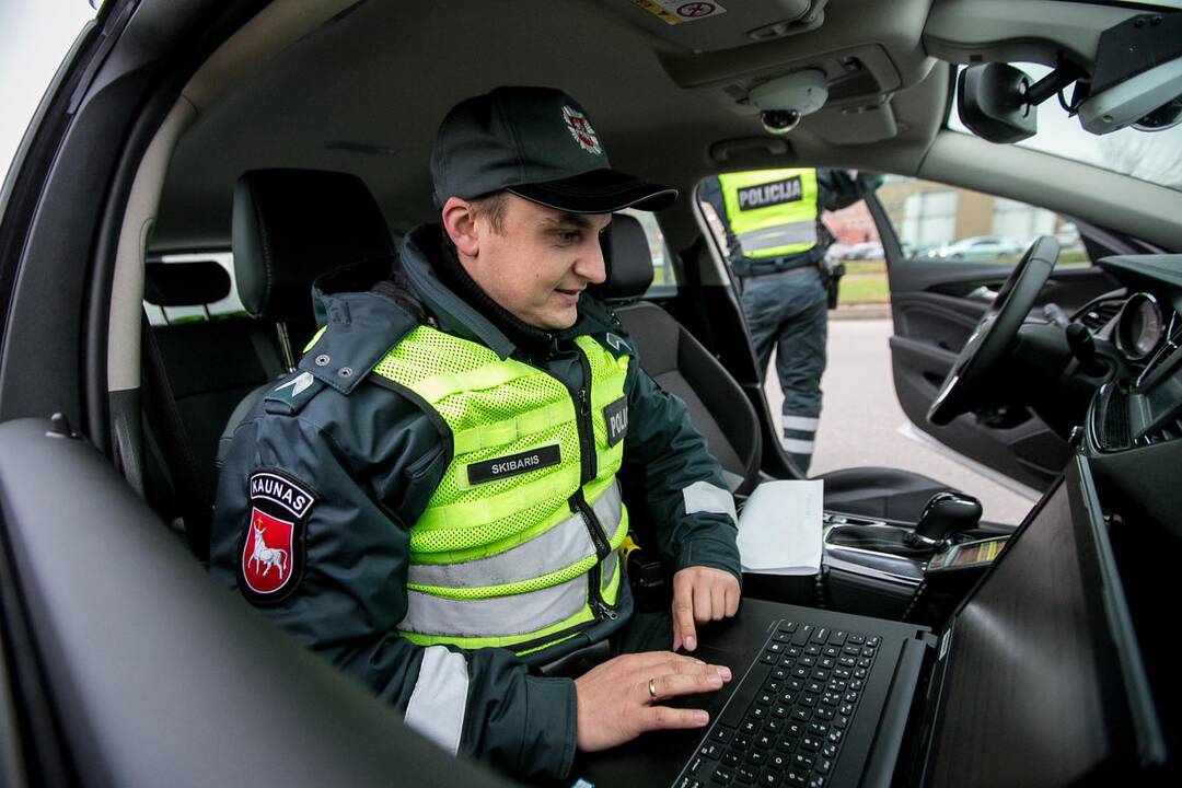 Greičio kontrolės reidas Kaune