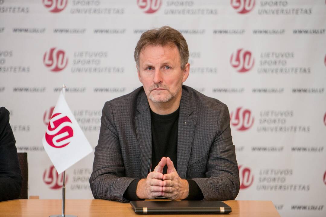 Dianos Rėklaitienės  LSU spaudos konferencija