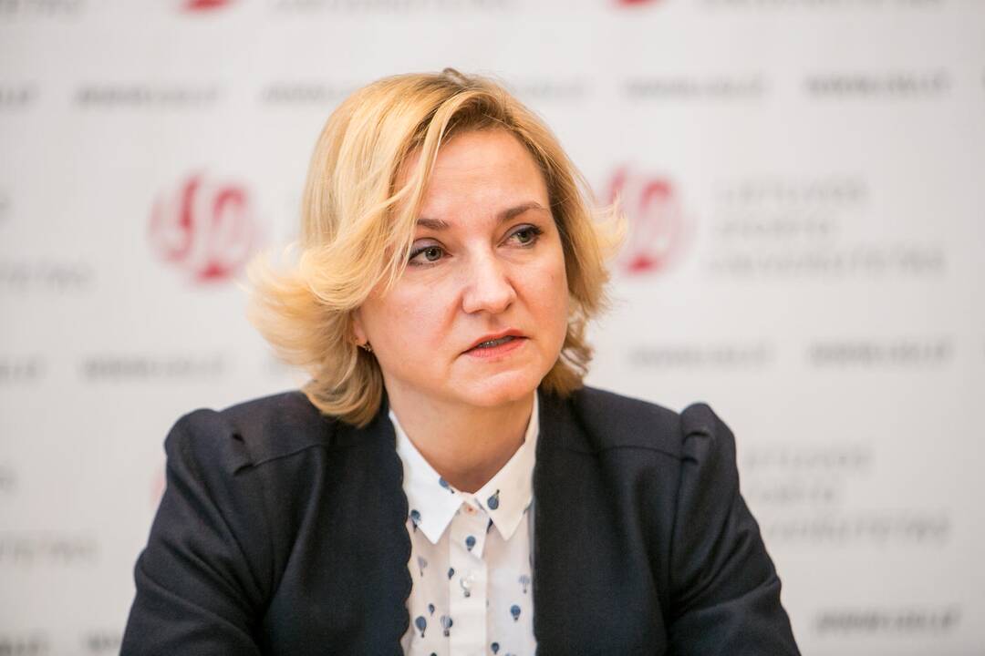 Dianos Rėklaitienės  LSU spaudos konferencija