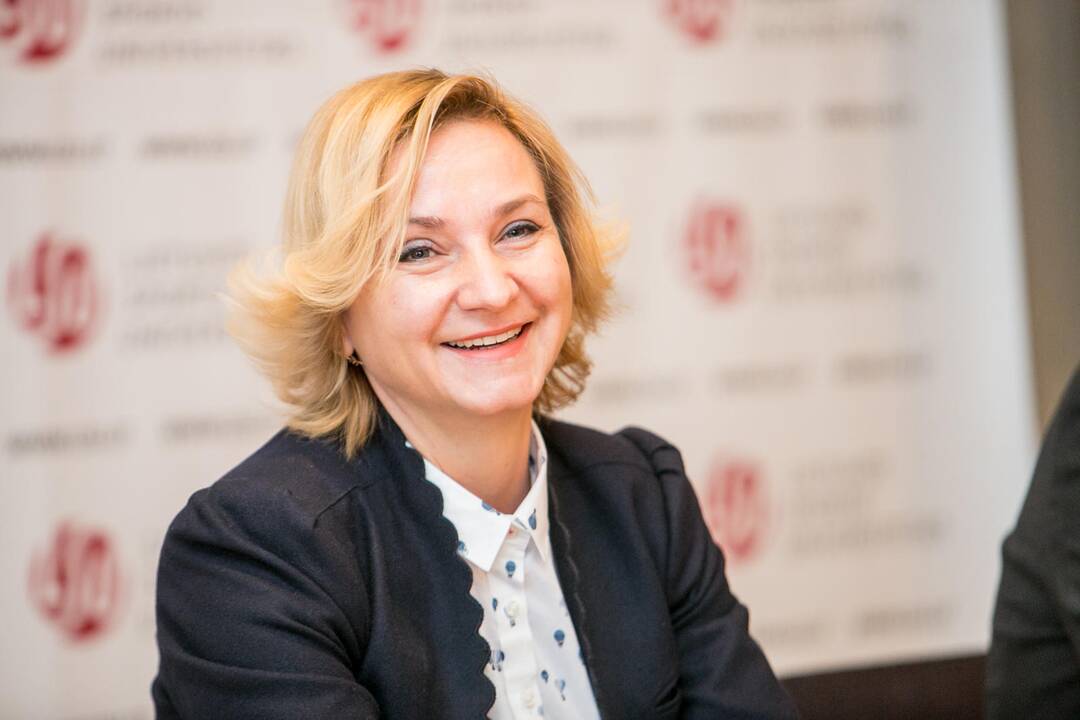 Dianos Rėklaitienės  LSU spaudos konferencija