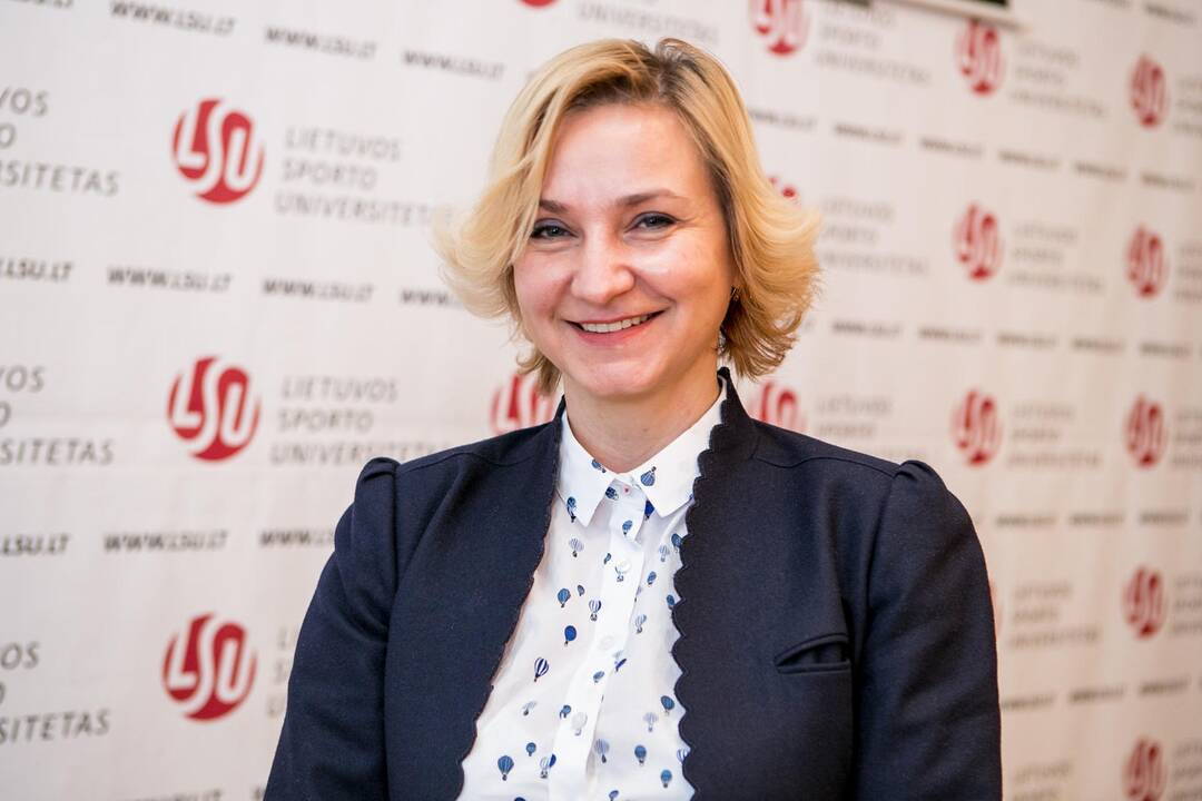 Dianos Rėklaitienės  LSU spaudos konferencija