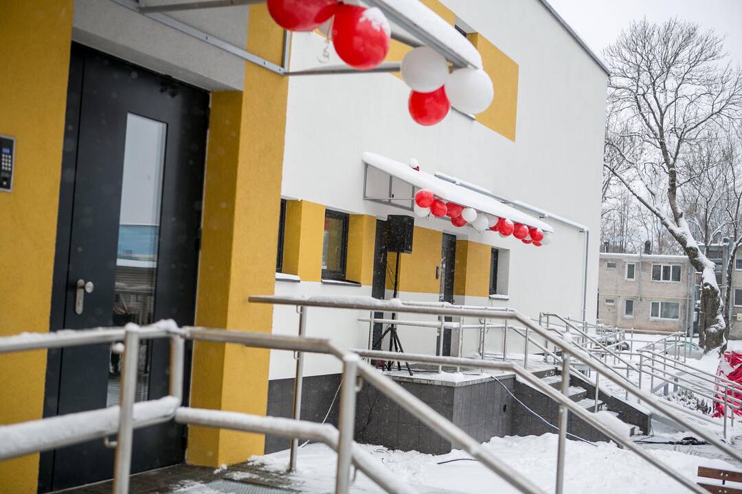 Naujai įrengti socialiniai būstai Bubiuose perduodami gyventojams
