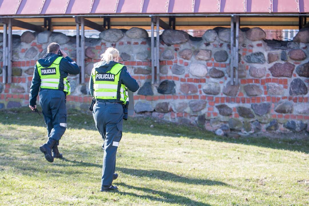 Prie Kauno pilies rasta mina