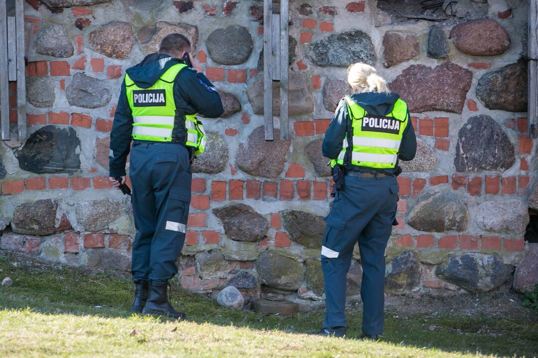 Prie Kauno pilies rasta mina