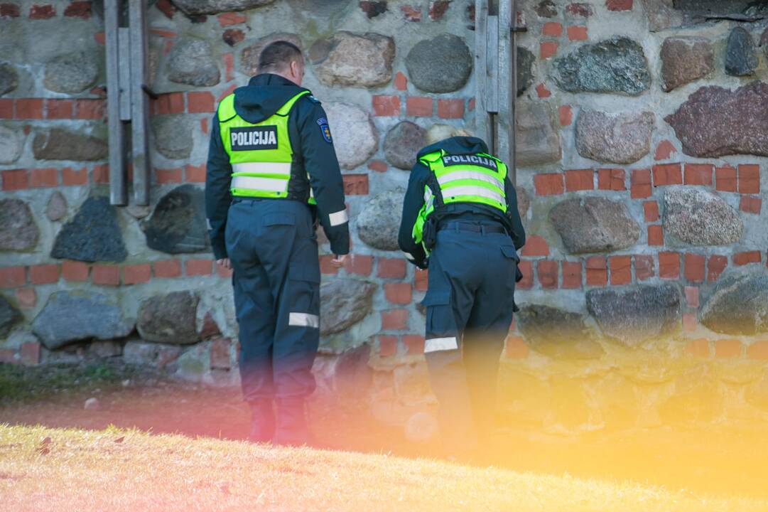 Prie Kauno pilies rasta mina