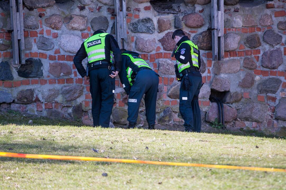 Prie Kauno pilies rasta mina