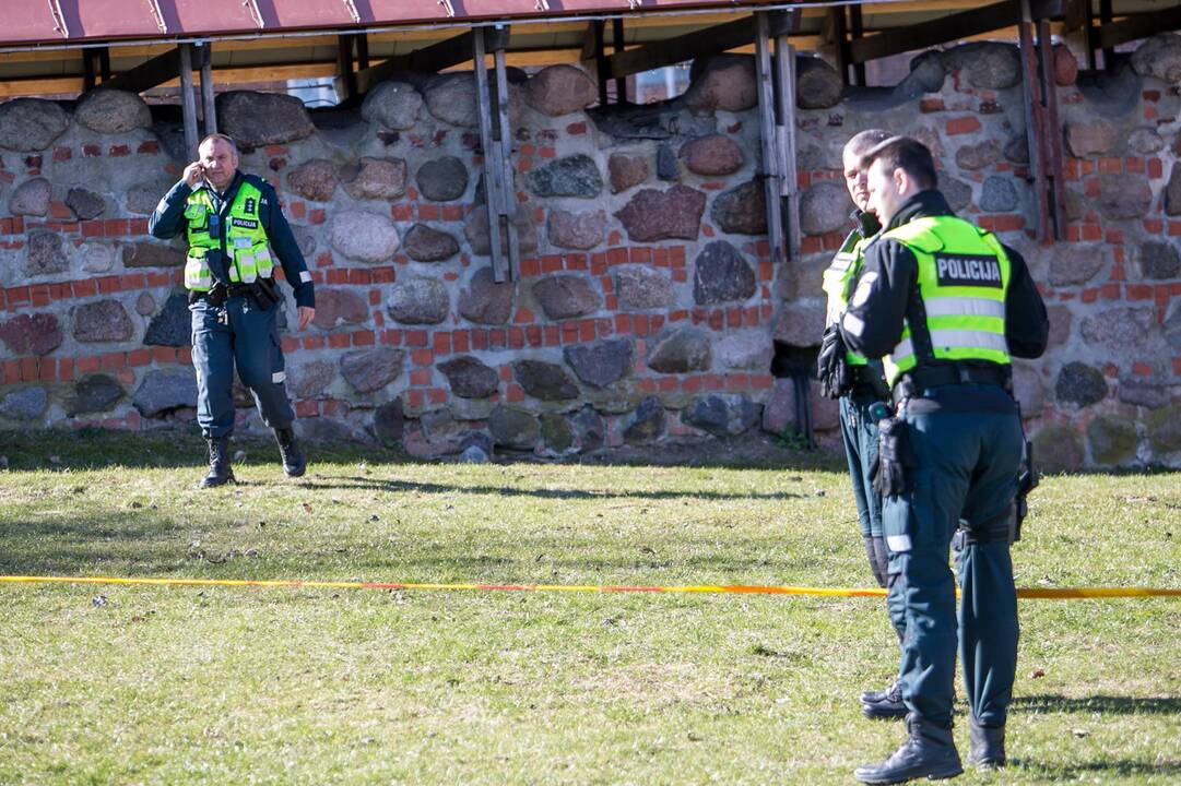 Prie Kauno pilies rasta mina