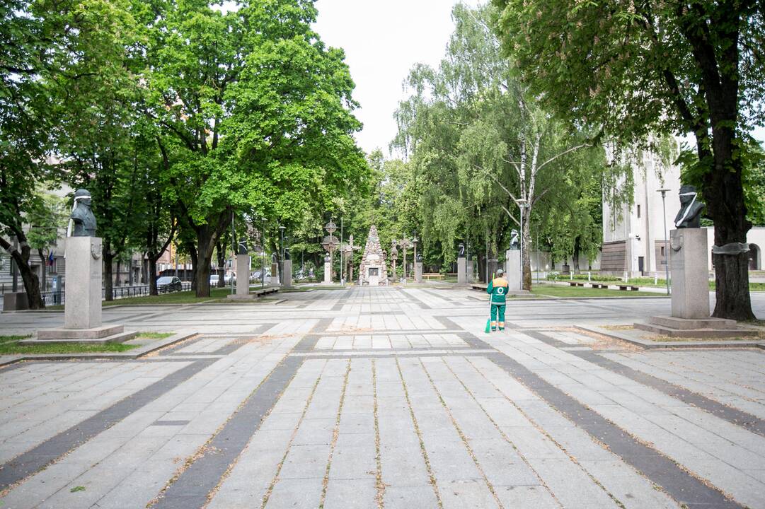 Meninė akcija Karo muziejaus sodelyje