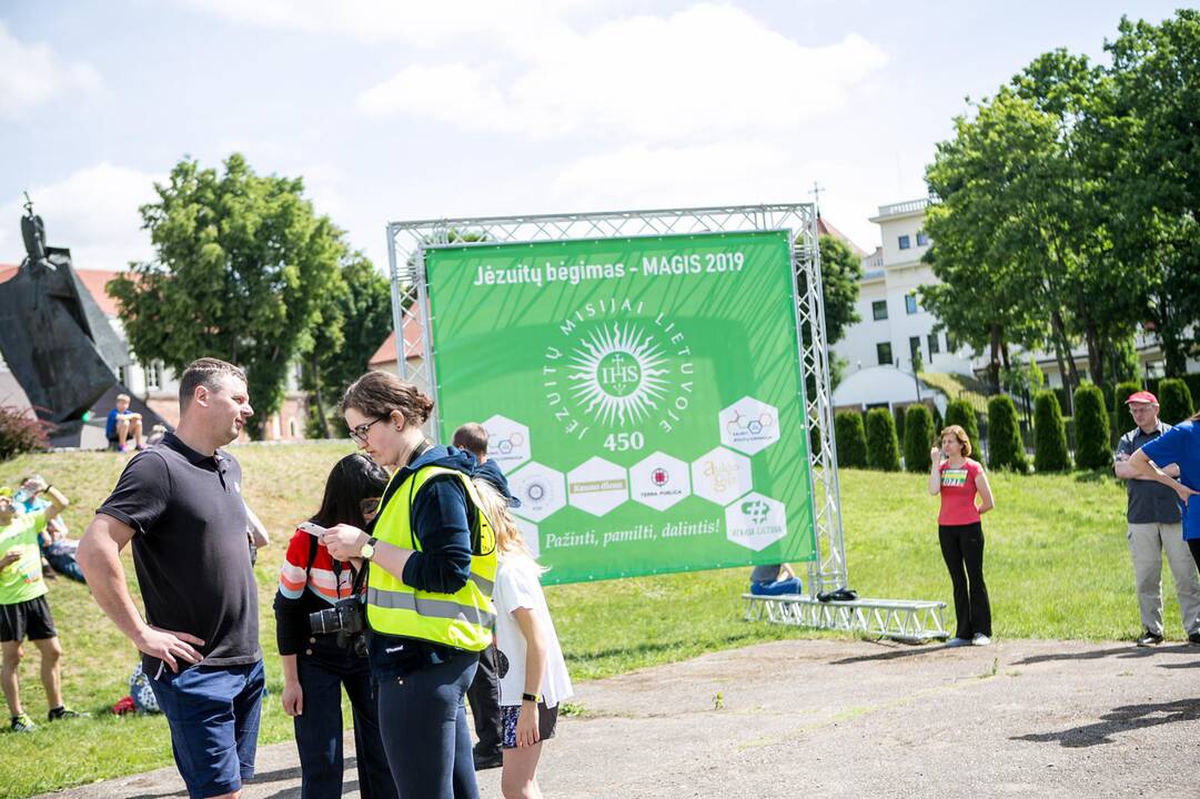 Jėzuitų bėgimas "Magis" Kaune