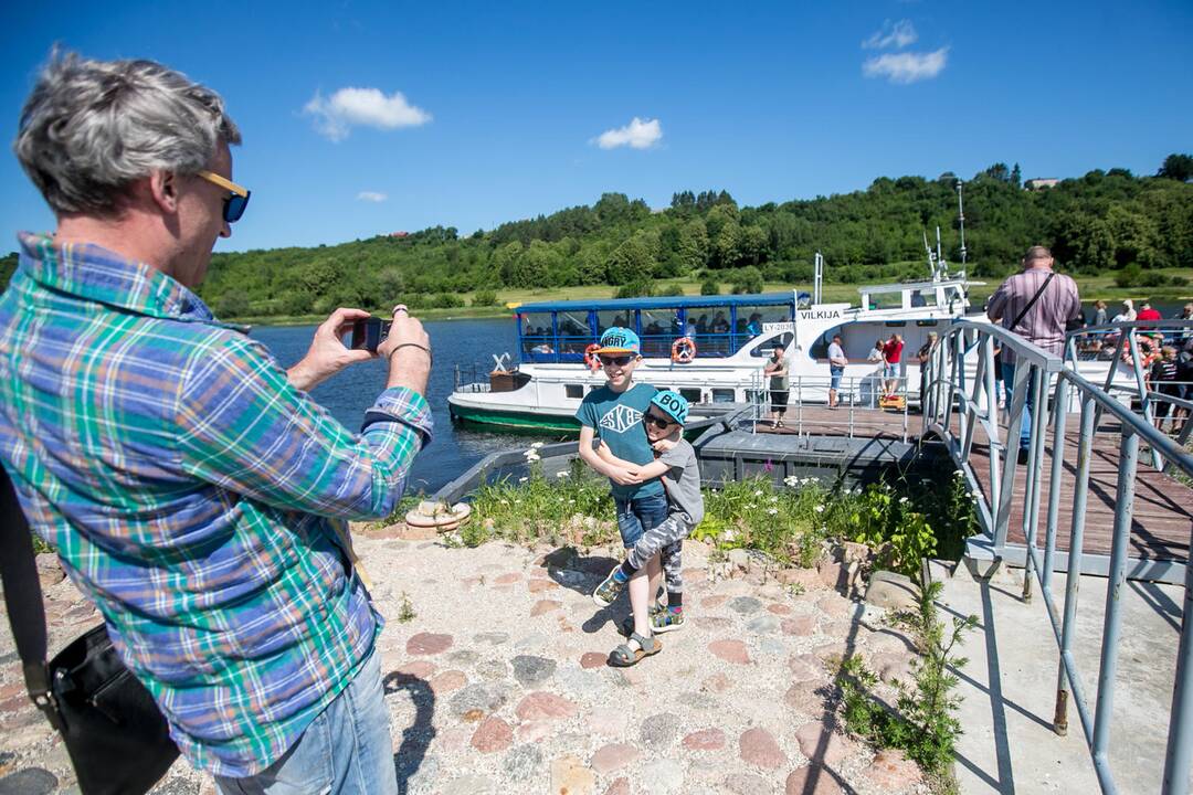 Po Kauno rajoną – laivu