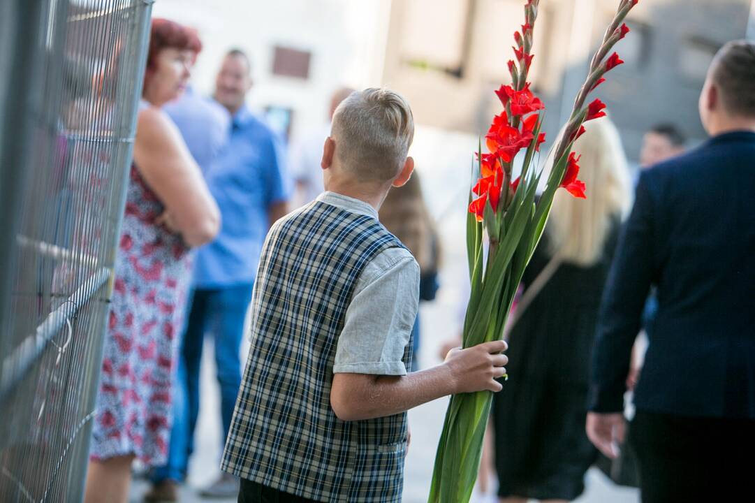 Mokslo metų pradžios šventė Senamiesčio progimnazijoje