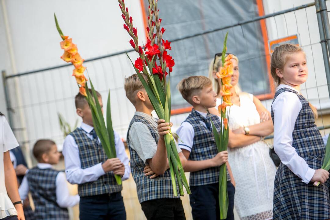 Mokslo metų pradžios šventė Senamiesčio progimnazijoje