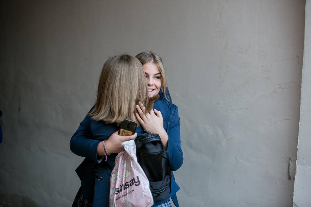 Mokslo metų pradžios šventė Senamiesčio progimnazijoje