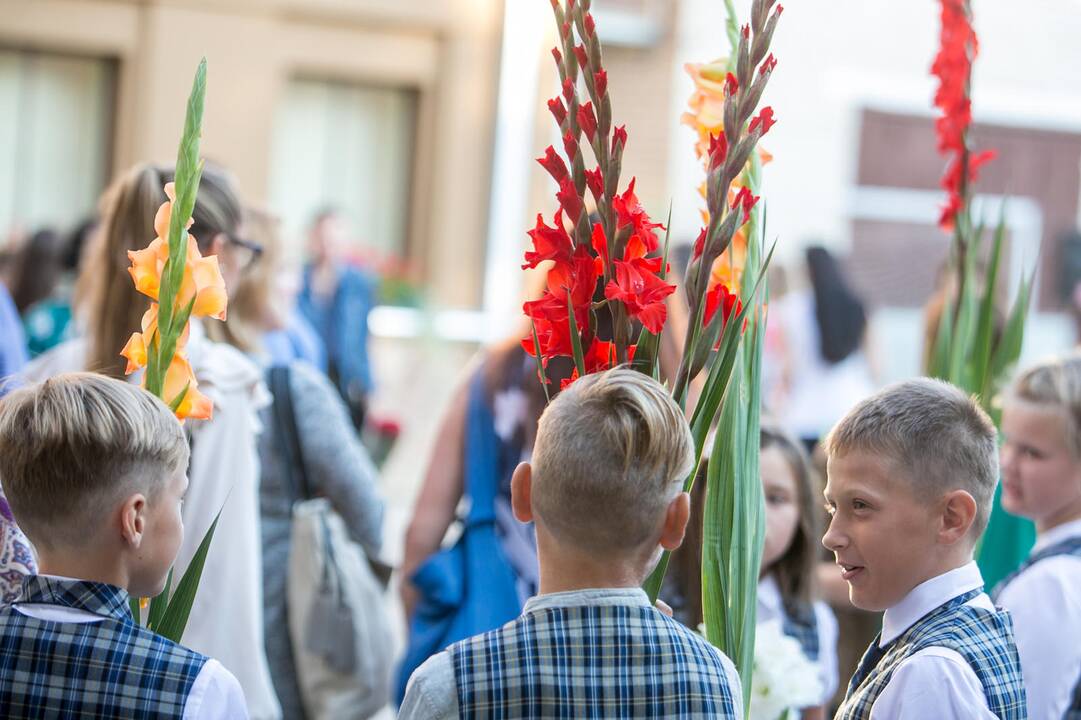 Mokslo metų pradžios šventė Senamiesčio progimnazijoje