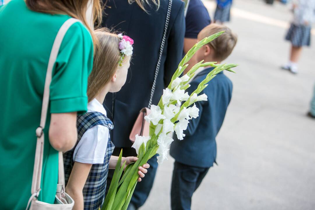 Mokslo metų pradžios šventė Senamiesčio progimnazijoje