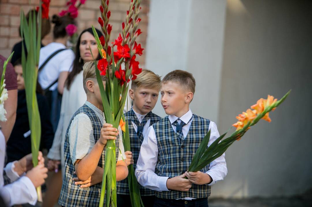 Mokslo metų pradžios šventė Senamiesčio progimnazijoje