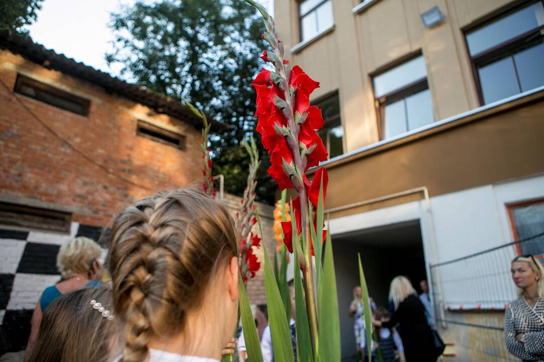 Mokslo metų pradžios šventė Senamiesčio progimnazijoje