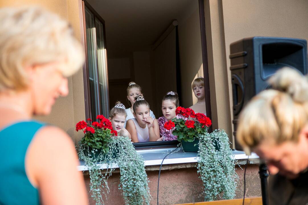 Mokslo metų pradžios šventė Senamiesčio progimnazijoje