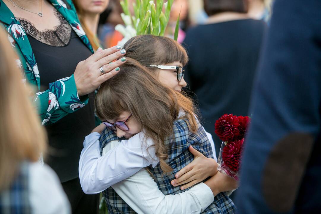 Mokslo metų pradžios šventė Senamiesčio progimnazijoje