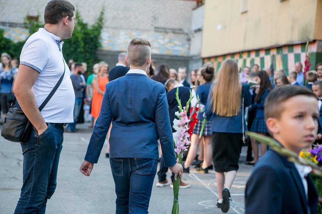 Mokslo metų pradžios šventė Senamiesčio progimnazijoje