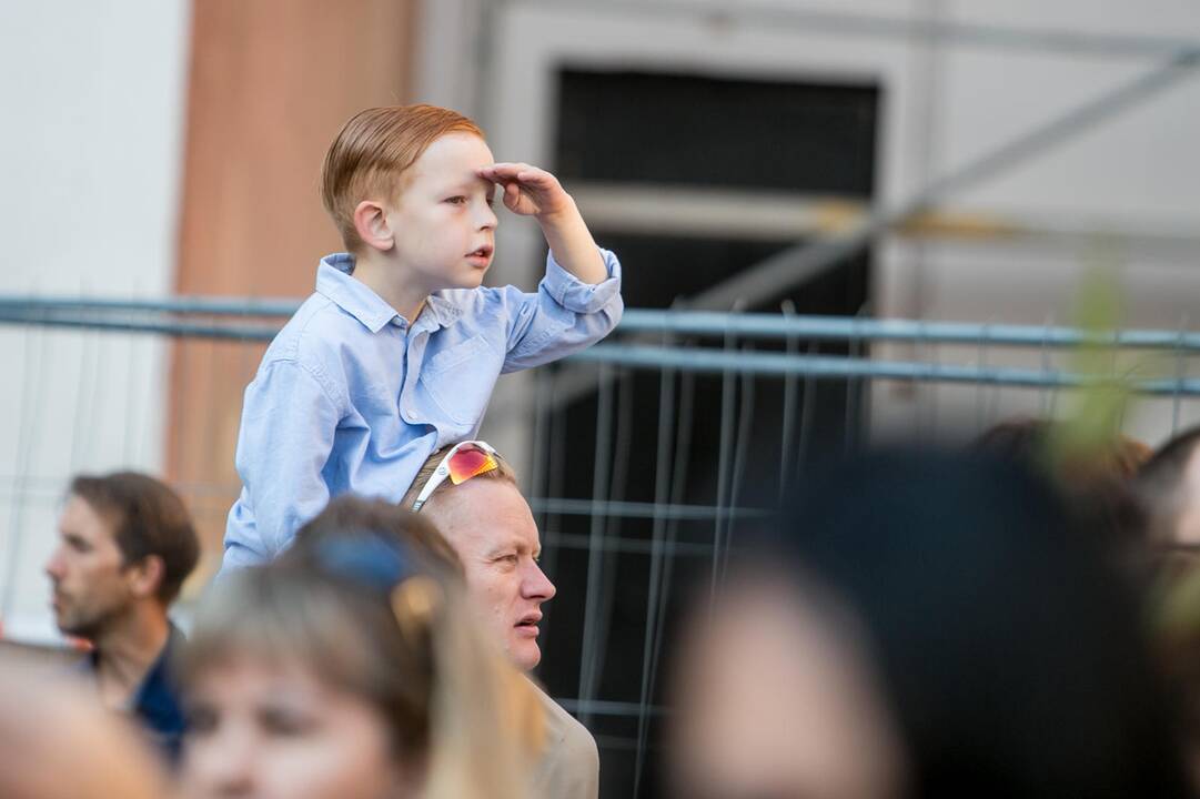 Mokslo metų pradžios šventė Senamiesčio progimnazijoje