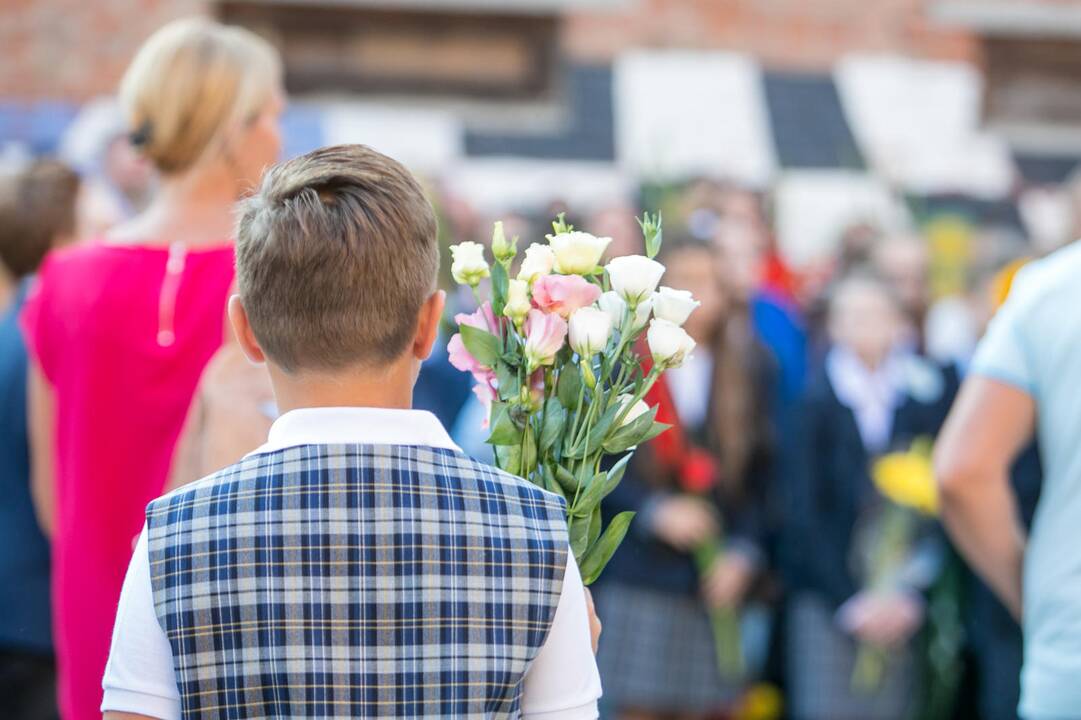 Mokslo metų pradžios šventė Senamiesčio progimnazijoje